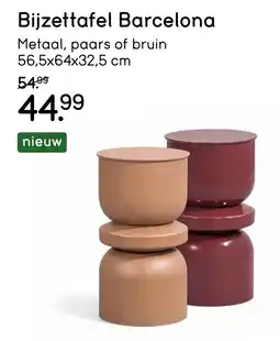 Leen Bakker Bijzettafel Barcelona aanbieding