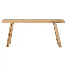 Leen Bakker Bank Bruce - naturel - 50x120x25 cm aanbieding