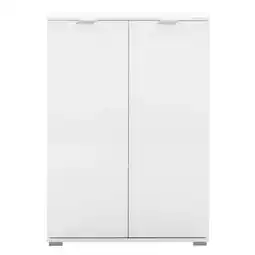 Leen Bakker Kast Alaska - wit - 101x71x35 cm aanbieding