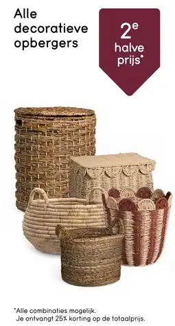 Leen Bakker Alle decoratieve opbergers aanbieding