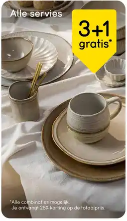 Leen Bakker Alle servies aanbieding