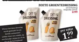Coop Zoete groentedressing aanbieding