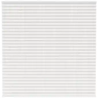 Leen Bakker Fenstr plisségordijn Lille enkel 20mm transparant - wit (10320) aanbieding