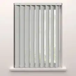Leen Bakker Fenstr lamellen stof Boras lichtdoorlatend - lichtgrijs (20073) aanbieding