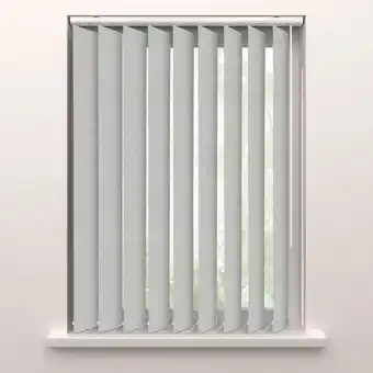 Leen Bakker Fenstr lamellen stof Boras lichtdoorlatend - lichtgrijs (20073) aanbieding
