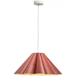 Leen Bakker Hanglamp Ays roze E27 - 120xØ45 cm aanbieding