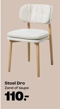 Kwantum Stoel Dro aanbieding