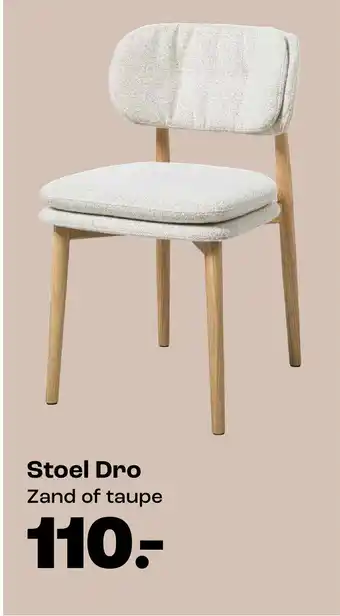 Kwantum Stoel Dro aanbieding
