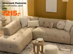 Kwantum Hoekbank Piemonte aanbieding