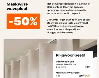 Kwantum Maakwijze Waveplooi aanbieding