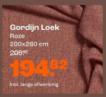 Kwantum Gordijn Loek aanbieding