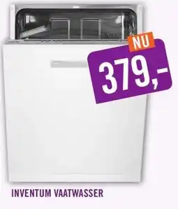Keukendepot INVENTUM VAATWASSER aanbieding
