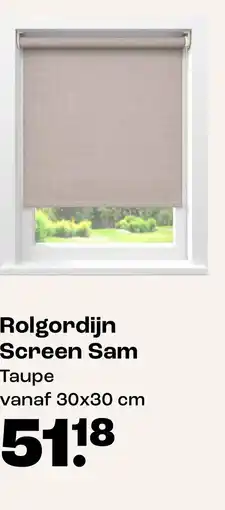 Kwantum Rolgordijn Screen Sam aanbieding
