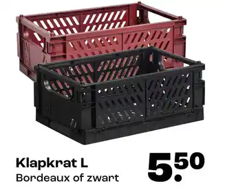 Kwantum Klapkrat L aanbieding