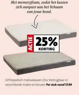 Intratuin Met memoryfoam, zodat het kussen zich aanpast aan het lichaam van jouw hond. aanbieding