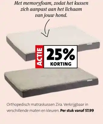 Intratuin Met memoryfoam, zodat het kussen zich aanpast aan het lichaam van jouw hond. aanbieding