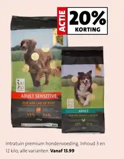 Intratuin Intratuin premium hondenvoeding. aanbieding