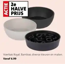 Intratuin Voerbak Royal. Bamboe, diverse kleuren en maten. aanbieding