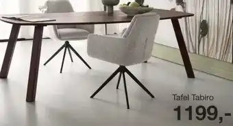 IN.HOUSE Tafel Tabiro aanbieding