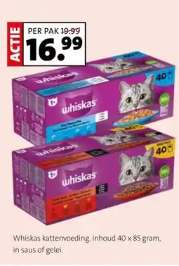 Intratuin Whiskas kattenvoeding. aanbieding