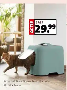 Intratuin Kattenbak Biala. aanbieding