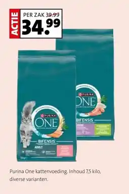 Intratuin Purina One kattenvoeding. aanbieding
