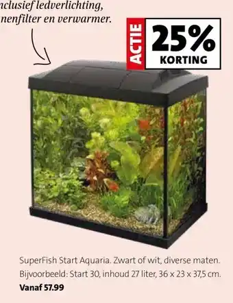 Intratuin SuperFish Start Aquaria. aanbieding