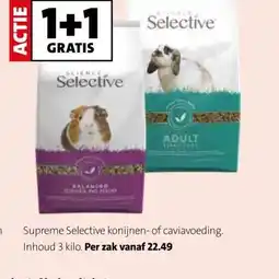 Intratuin Supreme Selective konijnen- of caviavoeding. aanbieding