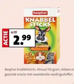 Intratuin Beaphar knabbelsticks. aanbieding
