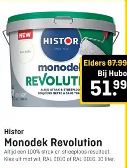 Hubo Histor Monodek Revolution aanbieding