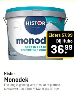 Hubo Histor Monodek aanbieding