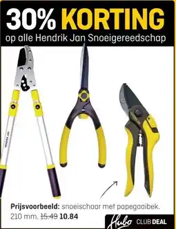 Hubo op alle Hendrik Jan Snoeigereedschap aanbieding