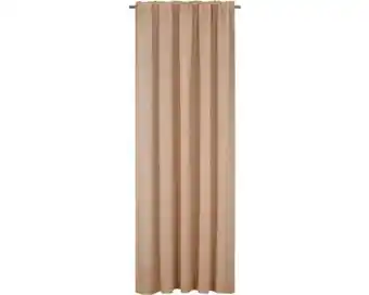 Hornbach SOLEVITO Gordijn lichtdoorlatend Arvika roze 140x280 cm aanbieding