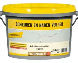 Hornbach HORNBACH Scheuren en naden vuller 2,5 l aanbieding
