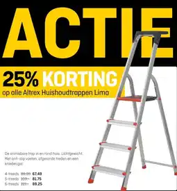 Hubo op alle Altrex Huishoudtrappen Lima aanbieding