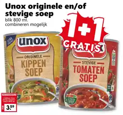 CoopCompact Unox originele en/of stevige soep aanbieding