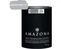 Hornbach AMAZONA Krijtverf duiker grijs 750 ml aanbieding