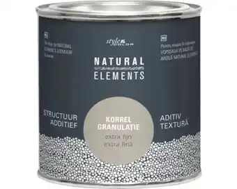 Hornbach NATURAL ELEMENTS Structuurtoevoeging extra fijn 231 g aanbieding