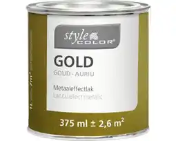 Hornbach STYLECOLOR Goudlak metaaleffect 375 ml aanbieding