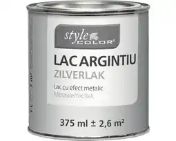 Hornbach STYLECOLOR Zilverlak metaaleffect 375 ml aanbieding