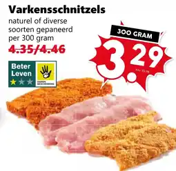 CoopCompact Varkensschnitzels aanbieding