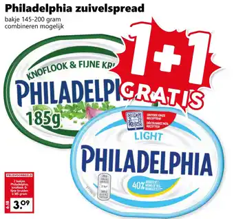 CoopCompact Philadelphia zuivelspread aanbieding