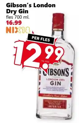 Coop Gibson's London Dry Gin aanbieding