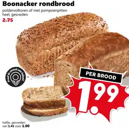CoopCompact Boonacker rondbrood aanbieding