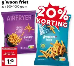 CoopCompact g'woon friet aanbieding