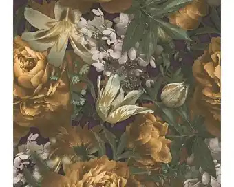 Hornbach A.S. CRÉATION Vliesbehang 38509-2 Pint Walls bloemen groen geel aanbieding