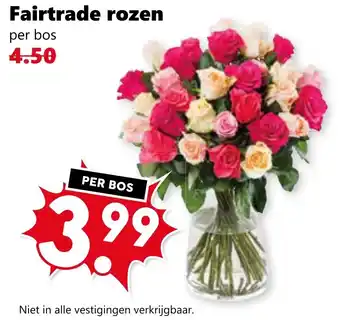 CoopCompact Fairtrade rozen aanbieding