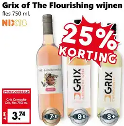 Coop Grix of The Flourishing wijnen aanbieding
