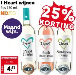 Coop I Heart wijnen aanbieding