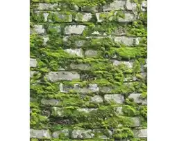 Hornbach MARBURG Vliesbehang 45731 steenoptiek natuur groen aanbieding
